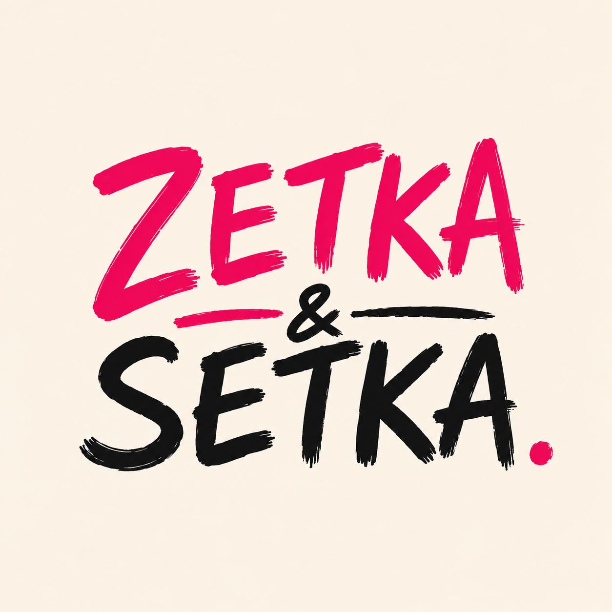 Zetka i Setka. Logo podcastu